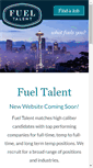 Mobile Screenshot of fueltalent.com